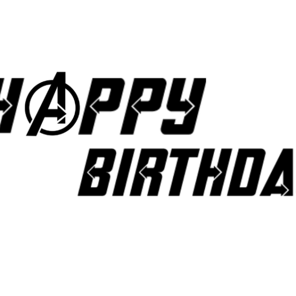 hbd - Marvel